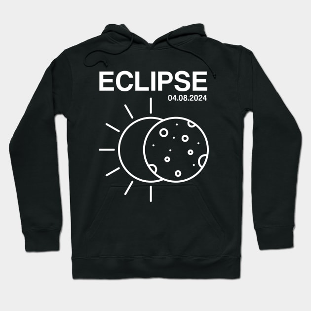 2024 Solar Eclipse 2024 04.08.24 Eclipse Mens Womens Kids Hoodie by DesignergiftsCie